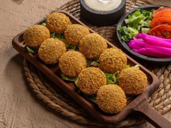 صحن فلافل